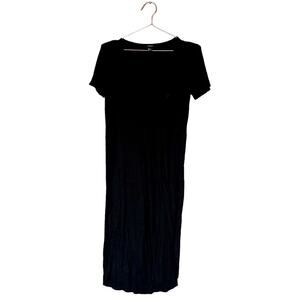 Forever 21 ribbed midi dress with side slits size small